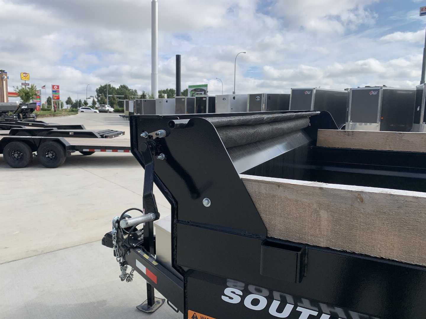 New LOWEST PRICES 2026 Southland 14ft Low Profile Dump Trailer 2-7000 lb axles =14K with Ramps