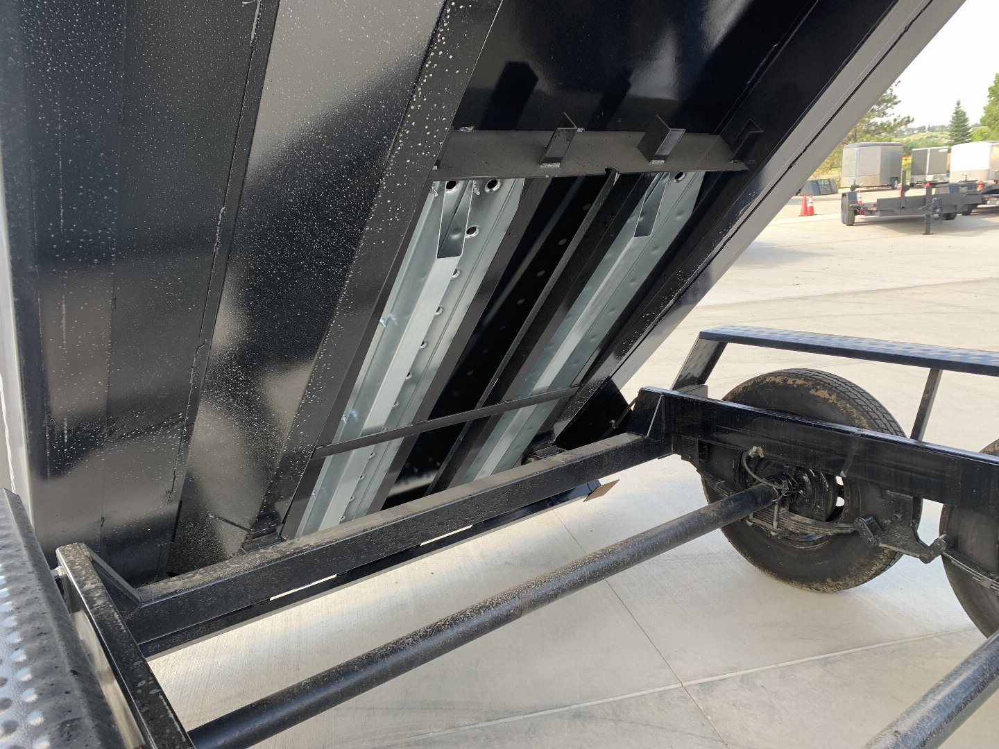 New LOWEST PRICES 2026 Southland 14ft Low Profile Dump Trailer 2-7000 lb axles =14K with Ramps