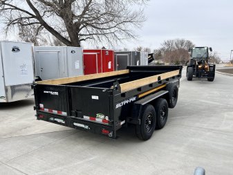 New LOWEST PRICES 2026 Southland 14ft Low Profile Dump Trailer 2-7000 lb axles =14K with Ramps