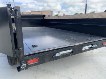 New LOWEST PRICES 2026 Southland 14ft Low Profile Dump Trailer 2-7000 lb axles =14K with Ramps
