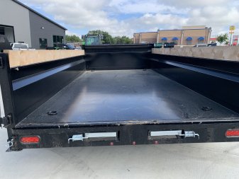 New LOWEST PRICES 2026 Southland 14ft Low Profile Dump Trailer 2-7000 lb axles =14K with Ramps