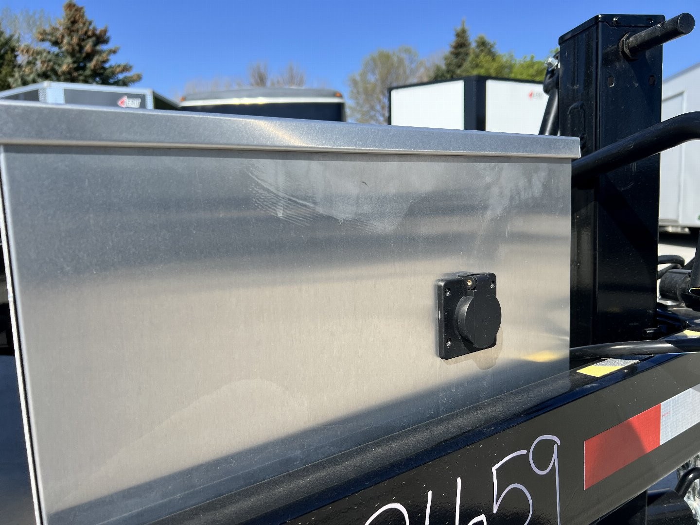 New 2026 Southland 7x14 Low Profile Dump Trailer 2-8000 lb axles = 16K aluminum ramps and Tarp Included