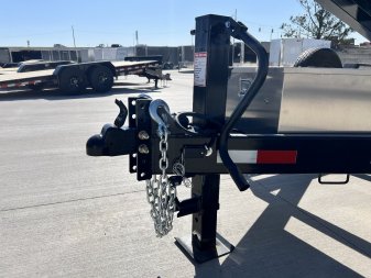 New 2026 Southland 7x14 Low Profile Dump Trailer 2-8000 lb axles = 16K aluminum ramps and Tarp Included