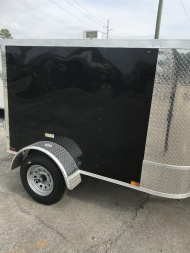New 2024 Arising 4x6SA Cargo / Enclosed Trailer