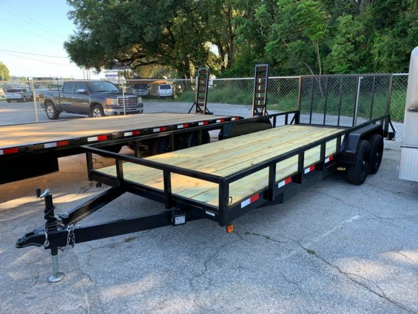 New 2024 7x20TA 10K HD Utility Trailer