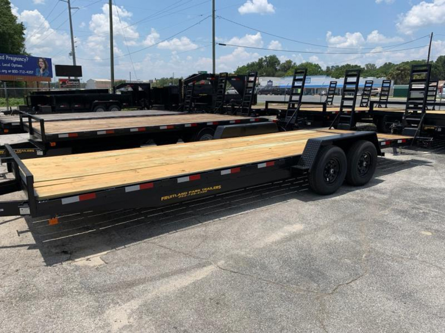 New 2025 Taylor CE-7-18 Equipment Trailer