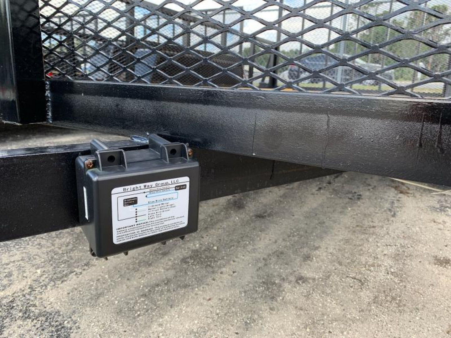 New 2023 5X10SA Utility Trailer / 2' Mesh