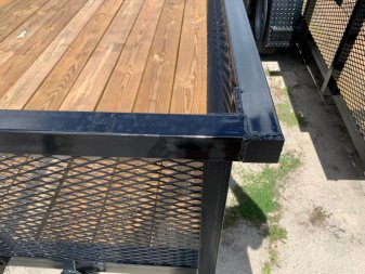 New 2023 5X10SA Utility Trailer / 2' Mesh