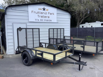 New 2025 Taylor LD-5X8 Utility Trailer