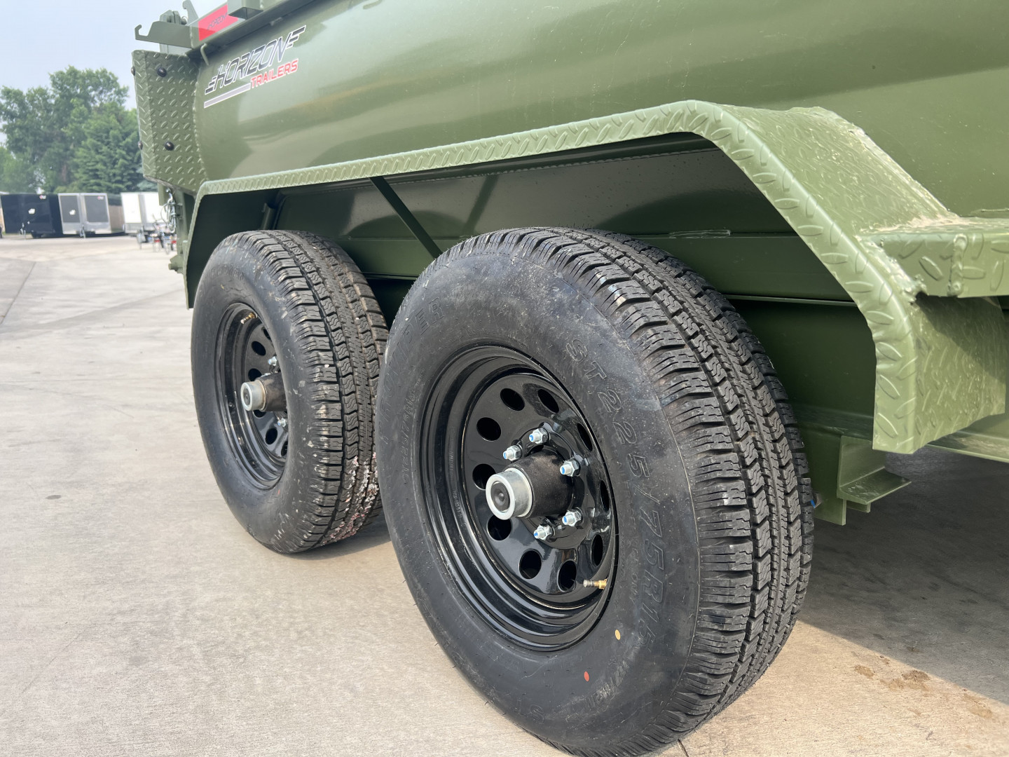 New 2025 Horizon Trailers HZ6 12ft dump Dump Trailer