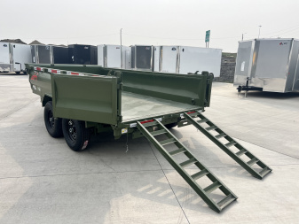 New 2025 Horizon Trailers HZ6 12ft dump Dump Trailer