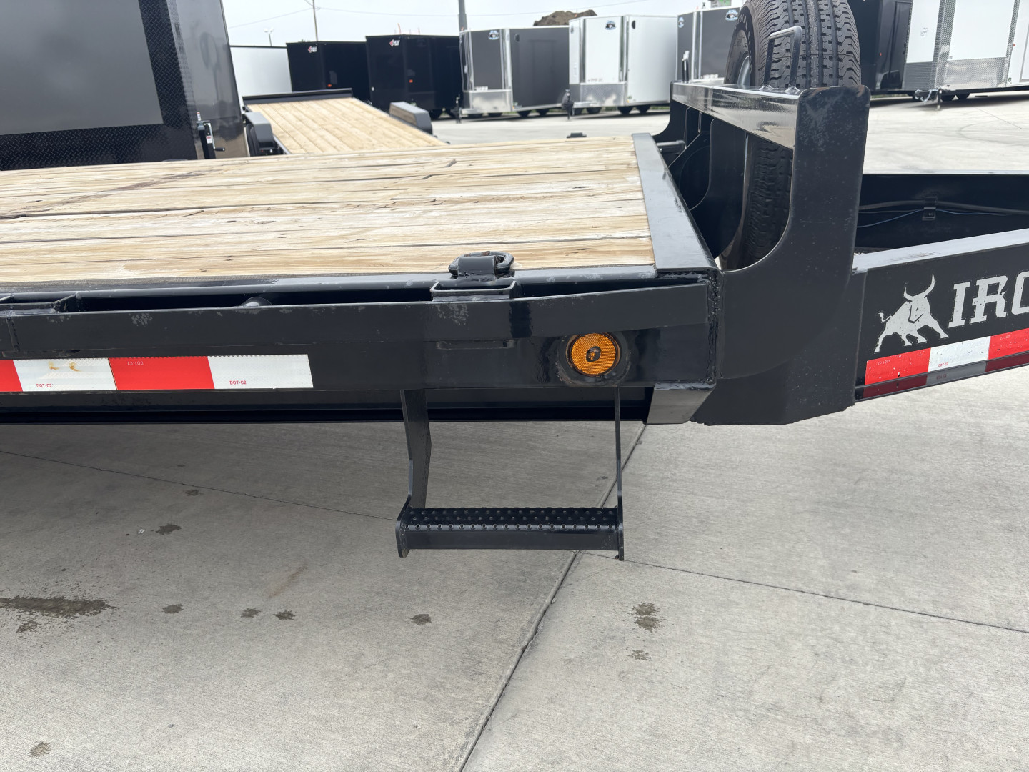 Used 2021 Norstar 22 ft deckover Flatbed Trailer