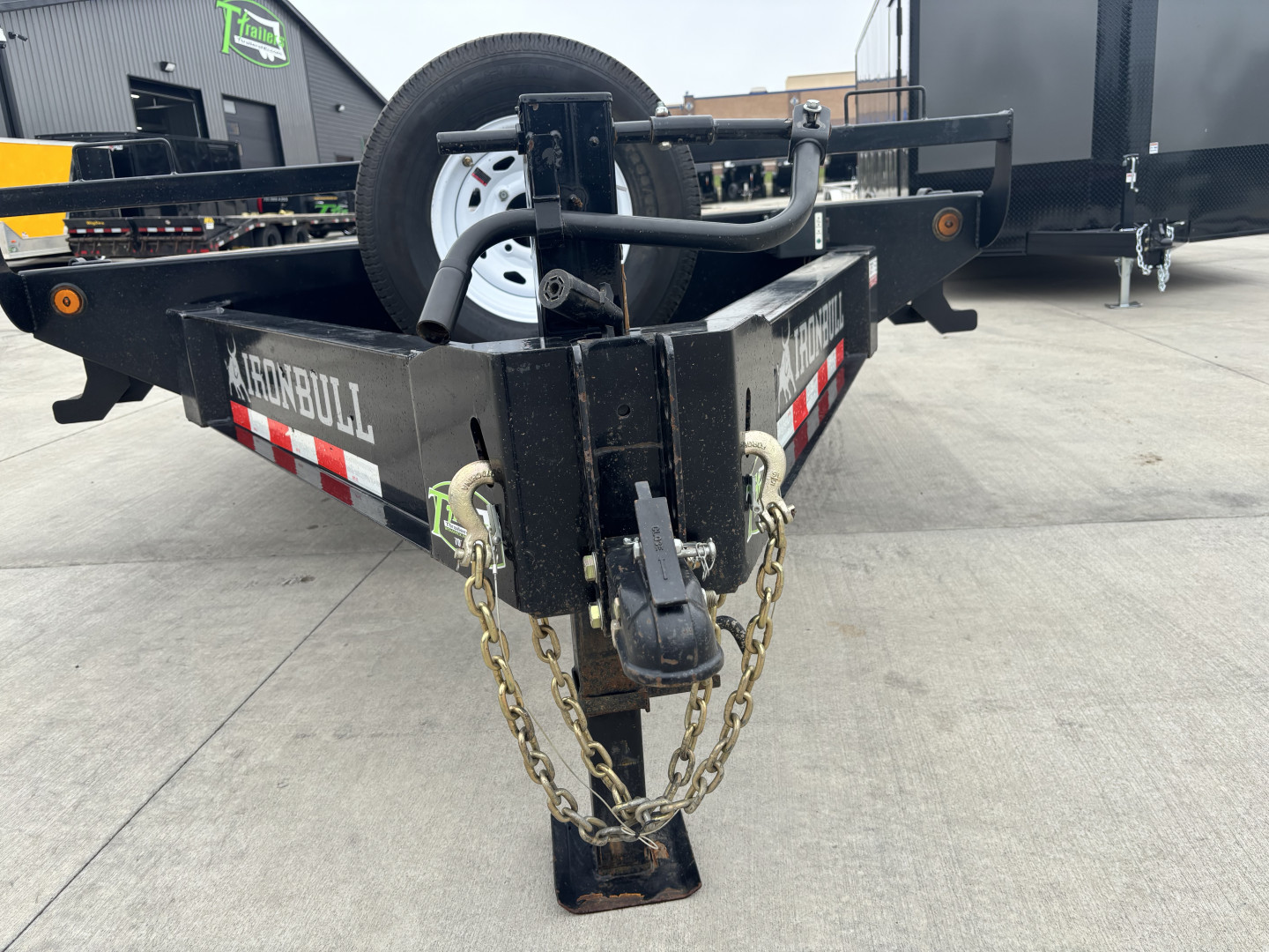 Used 2021 Norstar 22 ft deckover Flatbed Trailer