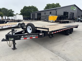 Used 2021 Norstar 22 ft deckover Flatbed Trailer