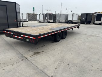 Used 2021 Norstar 22 ft deckover Flatbed Trailer