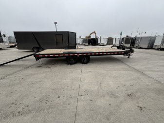 Used 2021 Norstar 22 ft deckover Flatbed Trailer