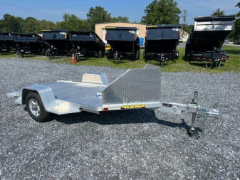 New 2026 Aluma MC10 Motorcycle Hauler Motorcycle Trailer