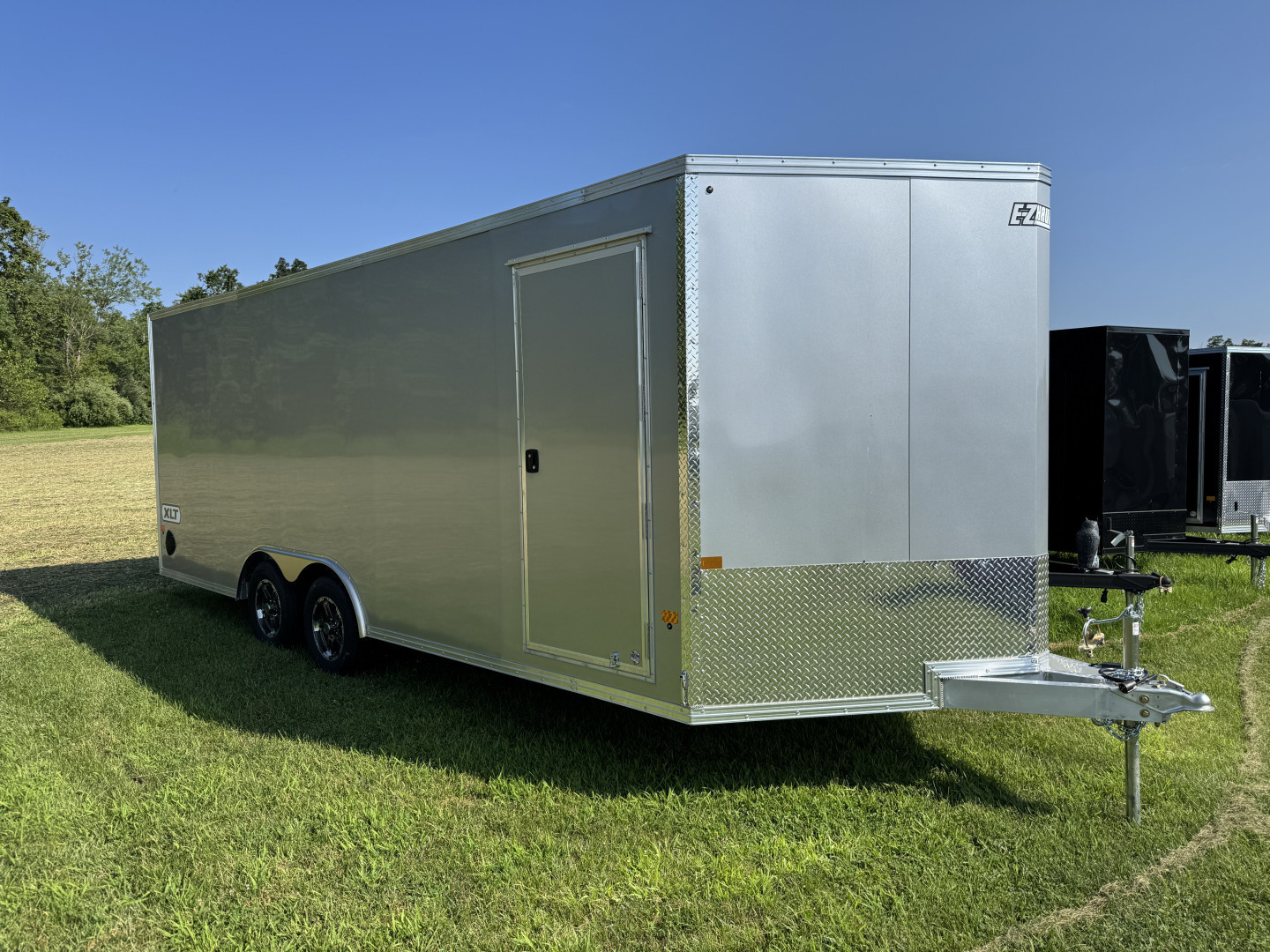 New 2026 E-Z Hauler EZEC8.5X20CH XLT PRO Car Hauler 6 FOOT 10 INCH INTERIOR HEIGHT FREE ALUMINUM WHEEL UPGRADE SUMMER SALE ON NOW