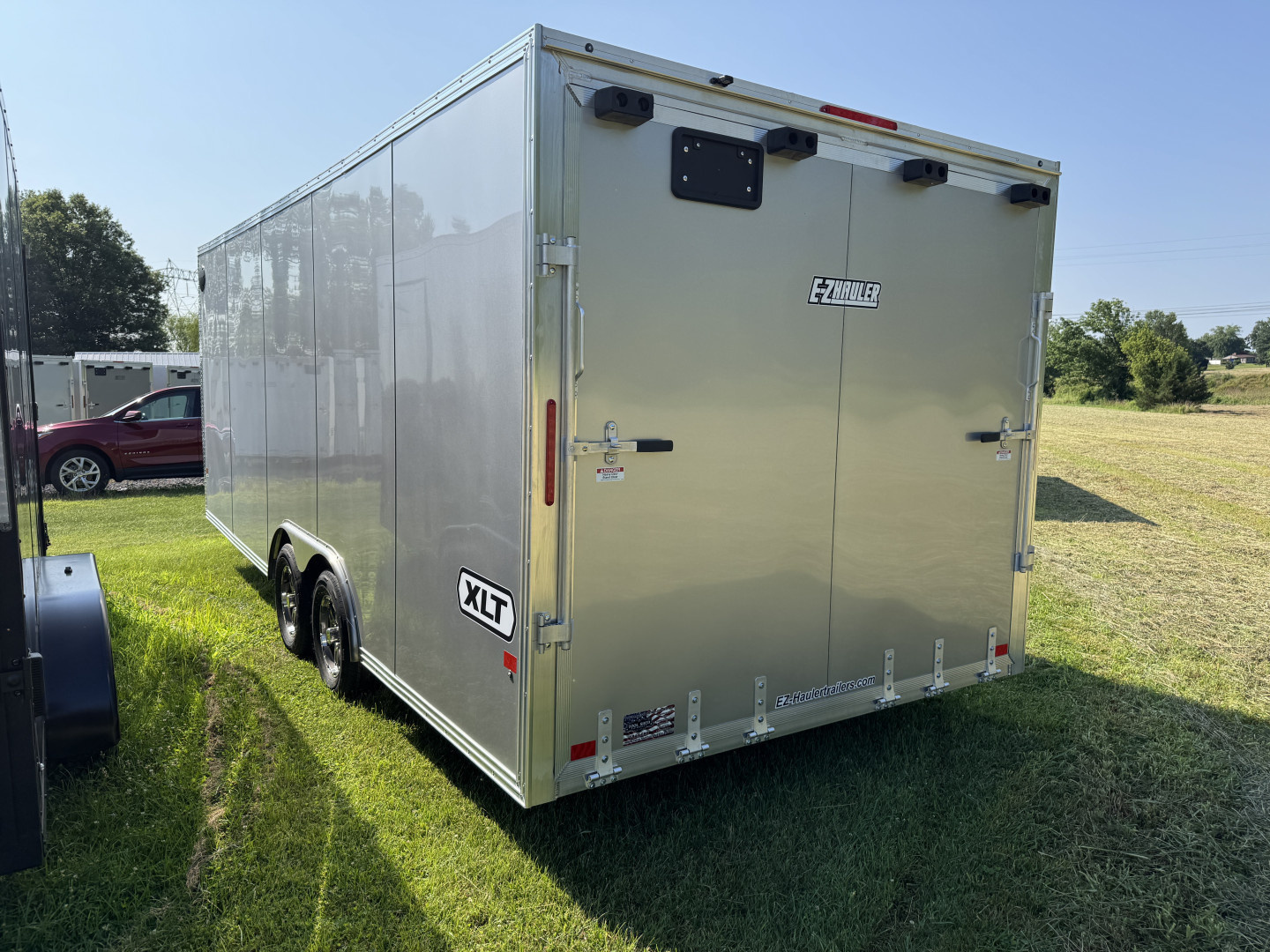 New 2026 E-Z Hauler EZEC8.5X20CH XLT PRO Car Hauler 6 FOOT 10 INCH INTERIOR HEIGHT FREE ALUMINUM WHEEL UPGRADE SUMMER SALE ON NOW