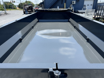 New 2025 BELMONT DLX8216-16K 7x16 Heavy Duty 16k Low Profile Dump, 5 Stage Telescopic Cylinder, With Power Tongue Jack, Cordless Remote, Tarp Kit Included