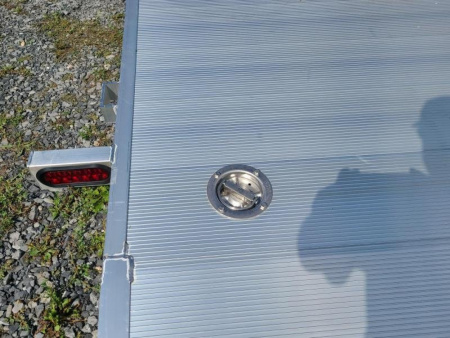 New 2026 Aluma 8220H-TILT-TA-EL-RTD Heavy Tilt Hauler Car / Racing Trailer