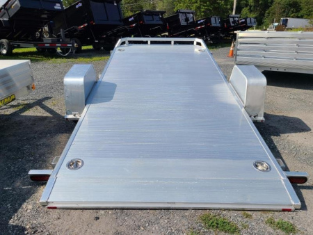 New 2025 Aluma 8214H-TILT-S-EL-RTD Utility Trailer CLEARANCE SALE