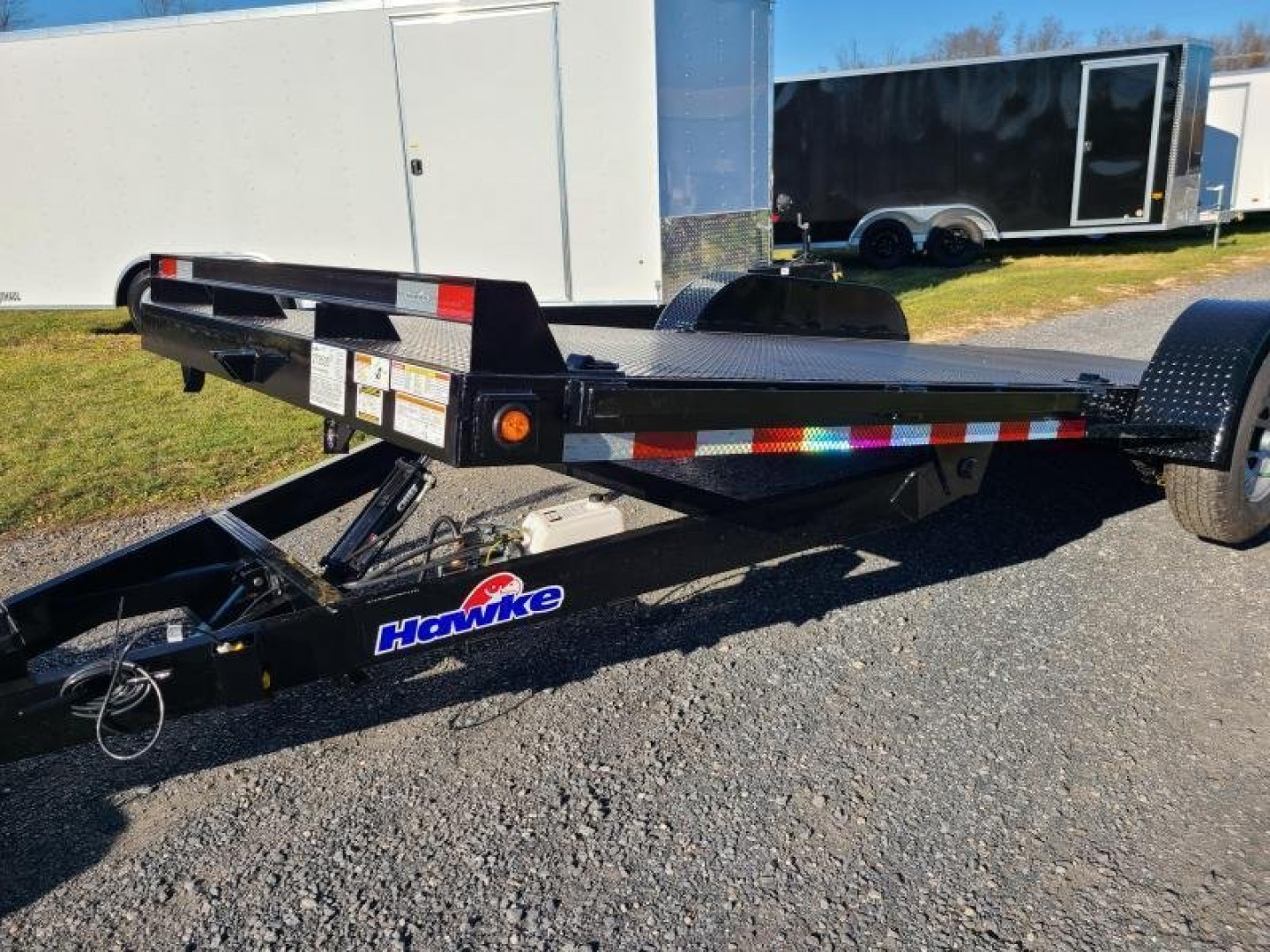 New 2025 HAWKE 20 FT 10K Equipment Trailer EQ20-10K