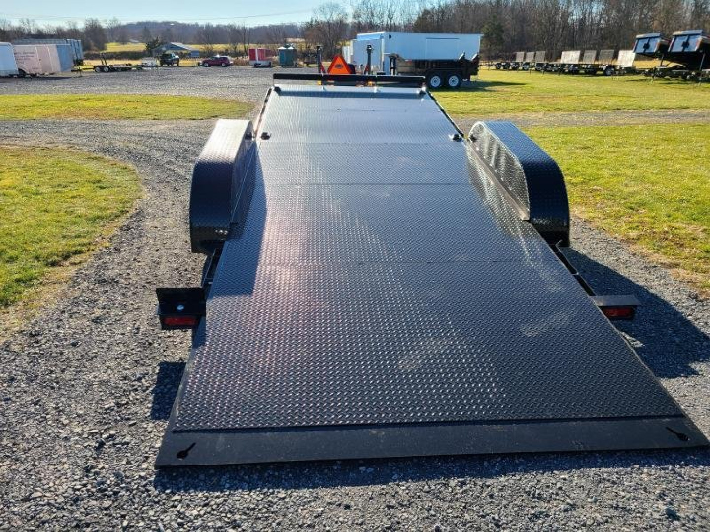 New 2025 HAWKE 20 FT 10K Equipment Trailer EQ20-10K