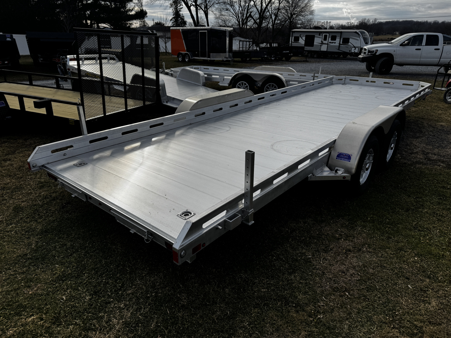 New 2027 Aluma 7822TA-EL-R-RTD CAR HAULER Car Hauler SUMMER SALE ON NOW