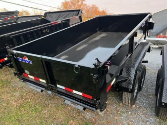 New 2025 HAWKE TRAILERS 6X12 HD Low Pro 10000 Lb Dump Free Tarp Kit Dump Trailer