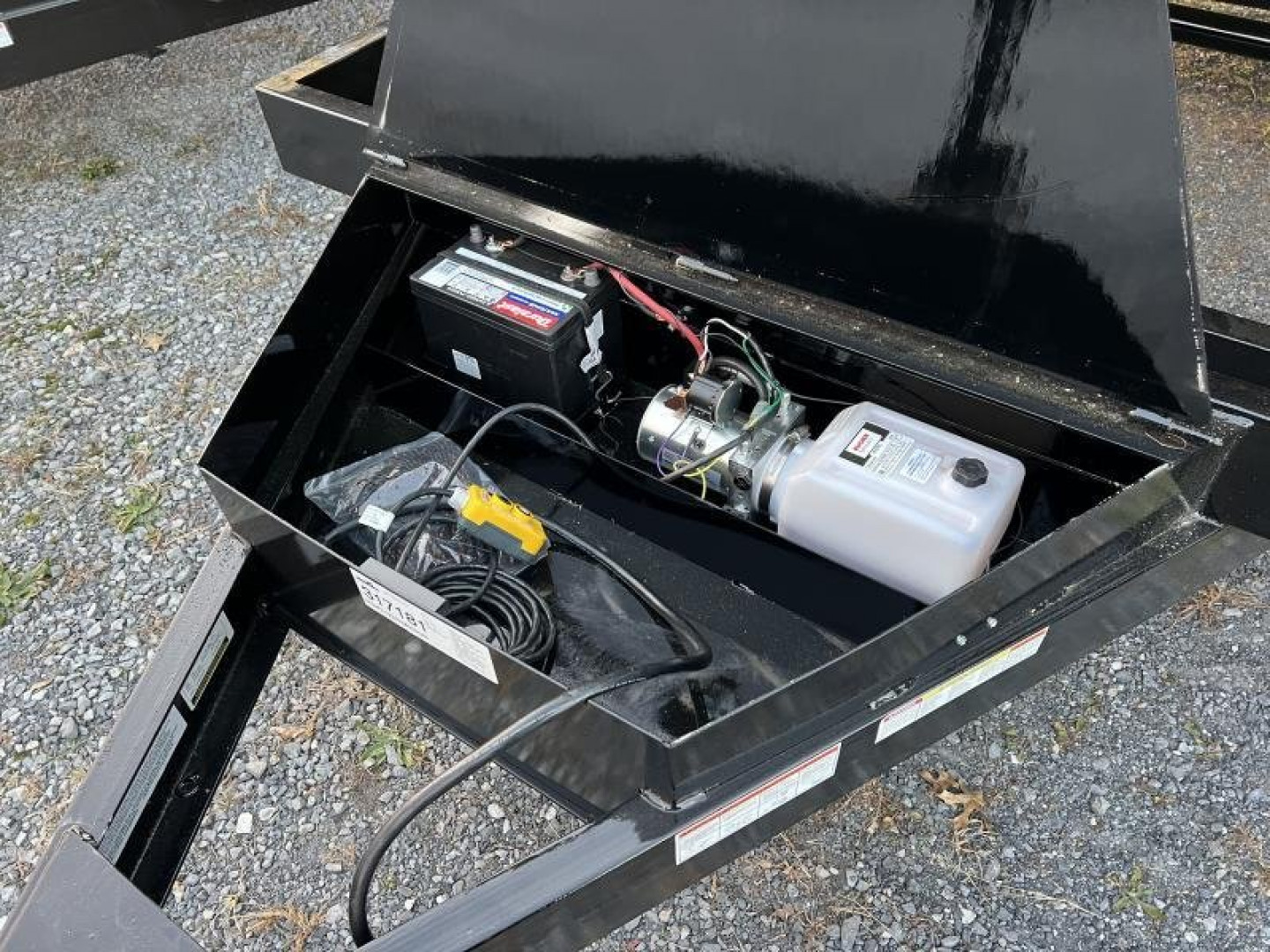 New 2025 HAWKE TRAILERS Hawke 6X12 HD Low Pro 10000 Lb Dump Free Tarp Kit Dump Trailer