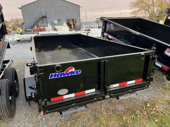 New 2025 HAWKE TRAILERS Hawke 6X12 HD Low Pro 10000 Lb Dump Free Tarp Kit Dump Trailer