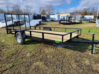 New 2025 MCT 6'4"x14' Landscape Trailer Utility Trailer