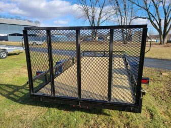 New 2025 MCT 6'4"x14' Landscape Trailer Utility Trailer