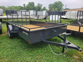 New 2025 BELMONT - 6'x12' Solid Side Single Axle UT612SS Utility Trailer