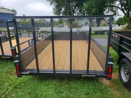 New 2026 Belmont - 6'x12' Solid Side Single Axle UT612SS Utility Trailer