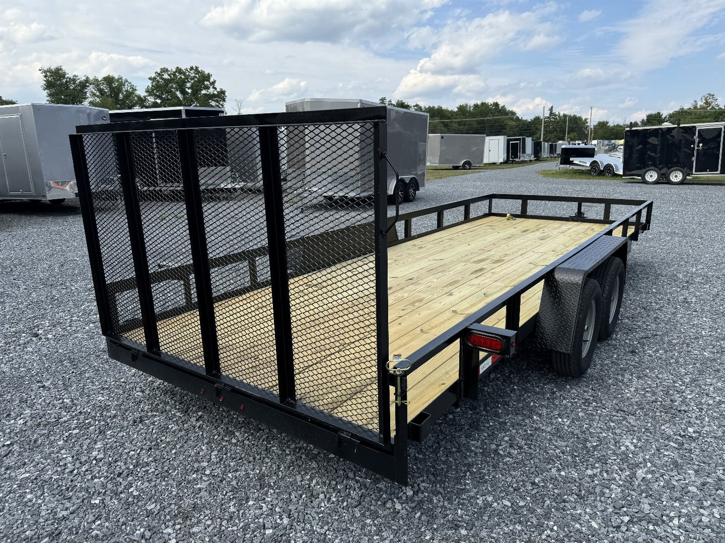 New 2026 MCT MFG 6'10"x20' Landscape trailer Utility Trailer 7000 LB GVW
