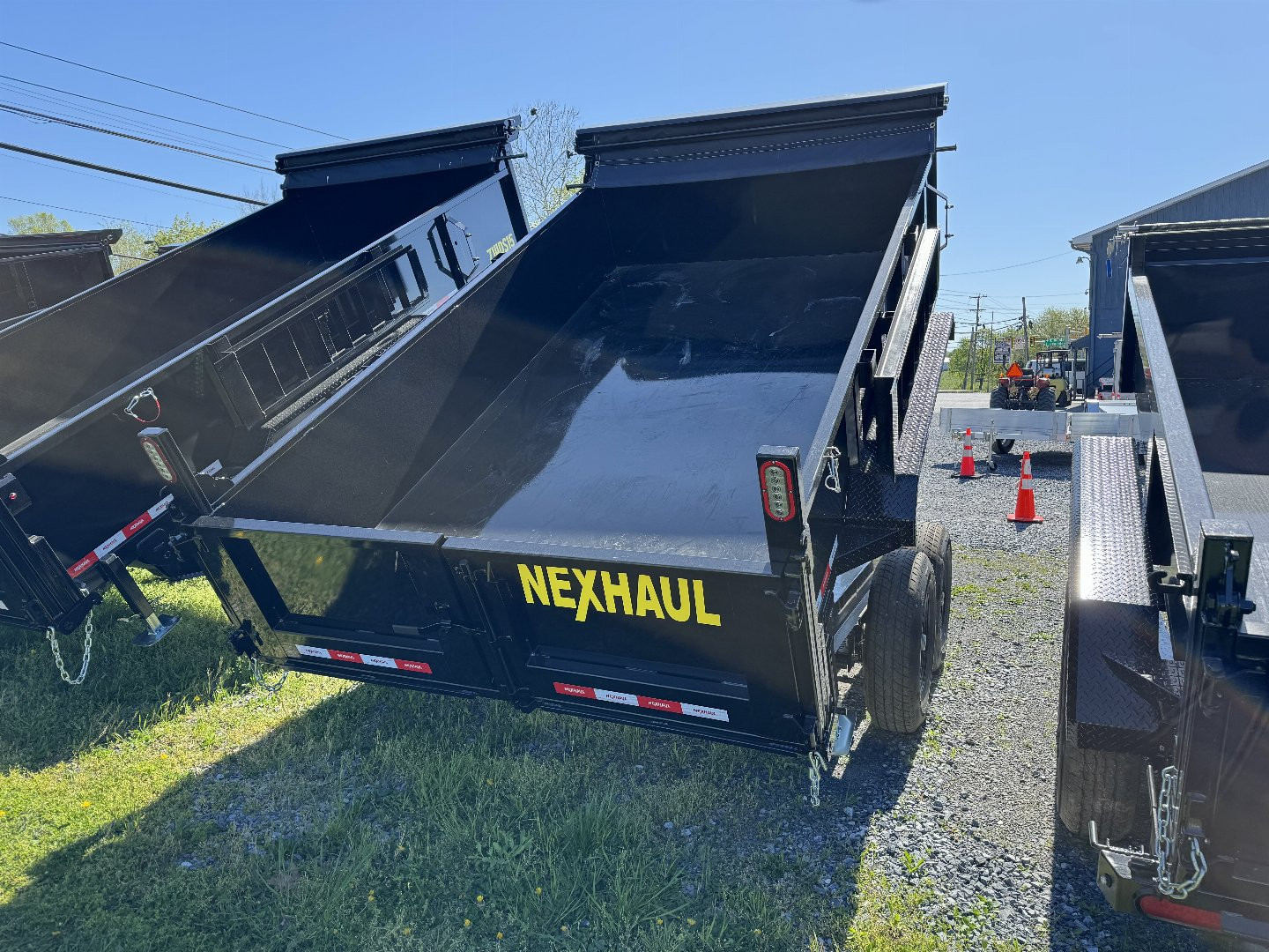 New 2025 Nexhaul 7X12 Dump Trailer 12,000 LB. Low Profile for sale in ...