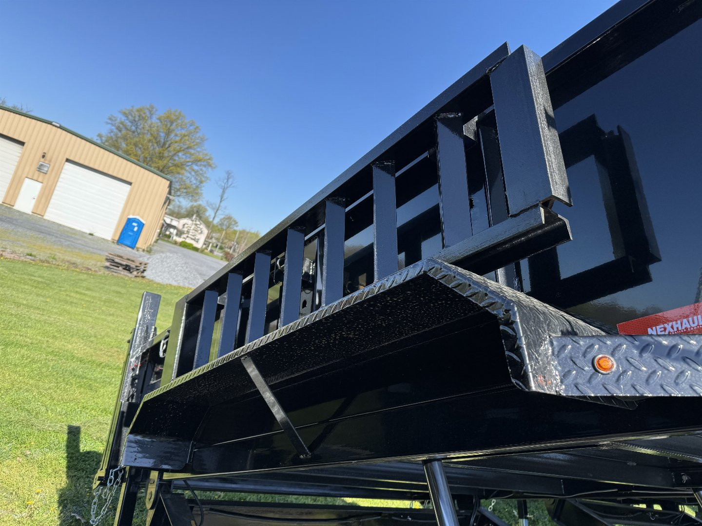 New 2025 Nexhaul 7X12 Dump Trailer 12,000 LB. Low Profile for sale in ...
