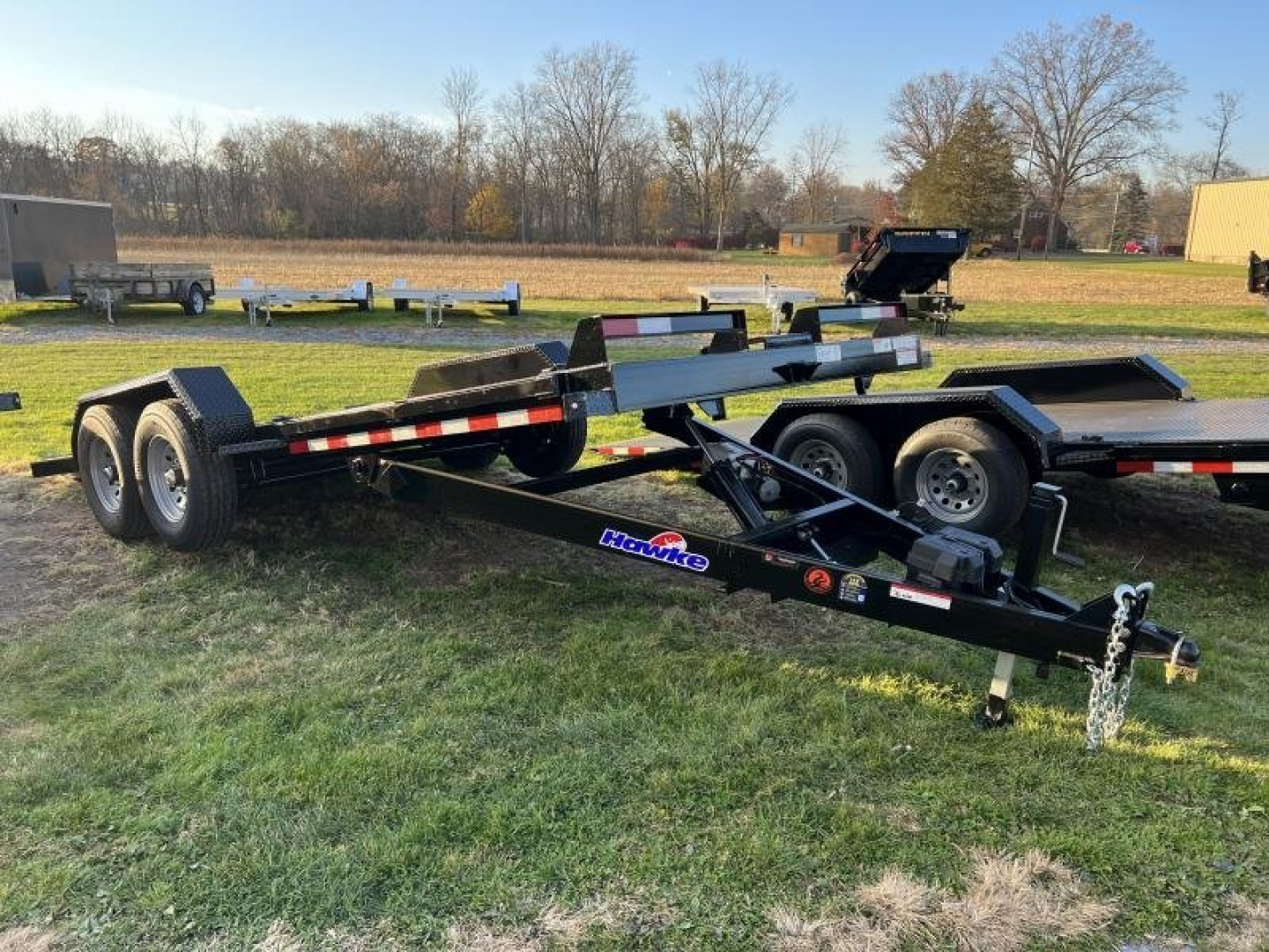 New 2024 Hawke EQ20-15K Tilt Hauler Equipment Trailer CLEARANCE SALE