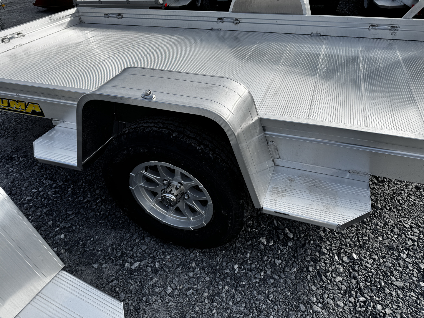 New 2027 Aluma 6310H-S-BT One Piece Gate Utility Trailer