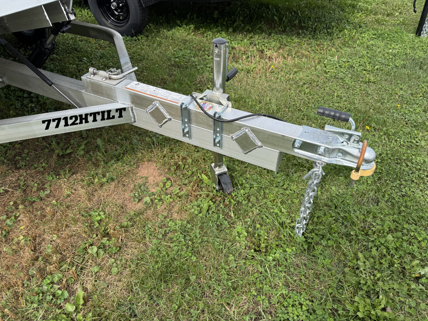 New 2026 Aluma 7712H-TILT-S Tilt Deck Utility Trailer