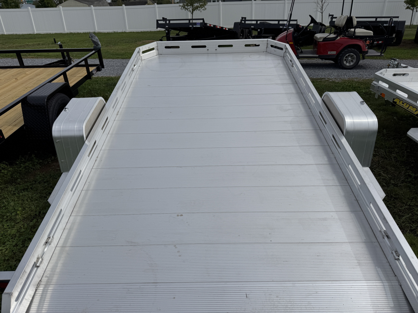 New 2026 Aluma 7712H-TILT-S Tilt Deck Utility Trailer