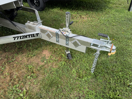 New 2026 Aluma 7712H-TILT-S Tilt Deck Utility Trailer