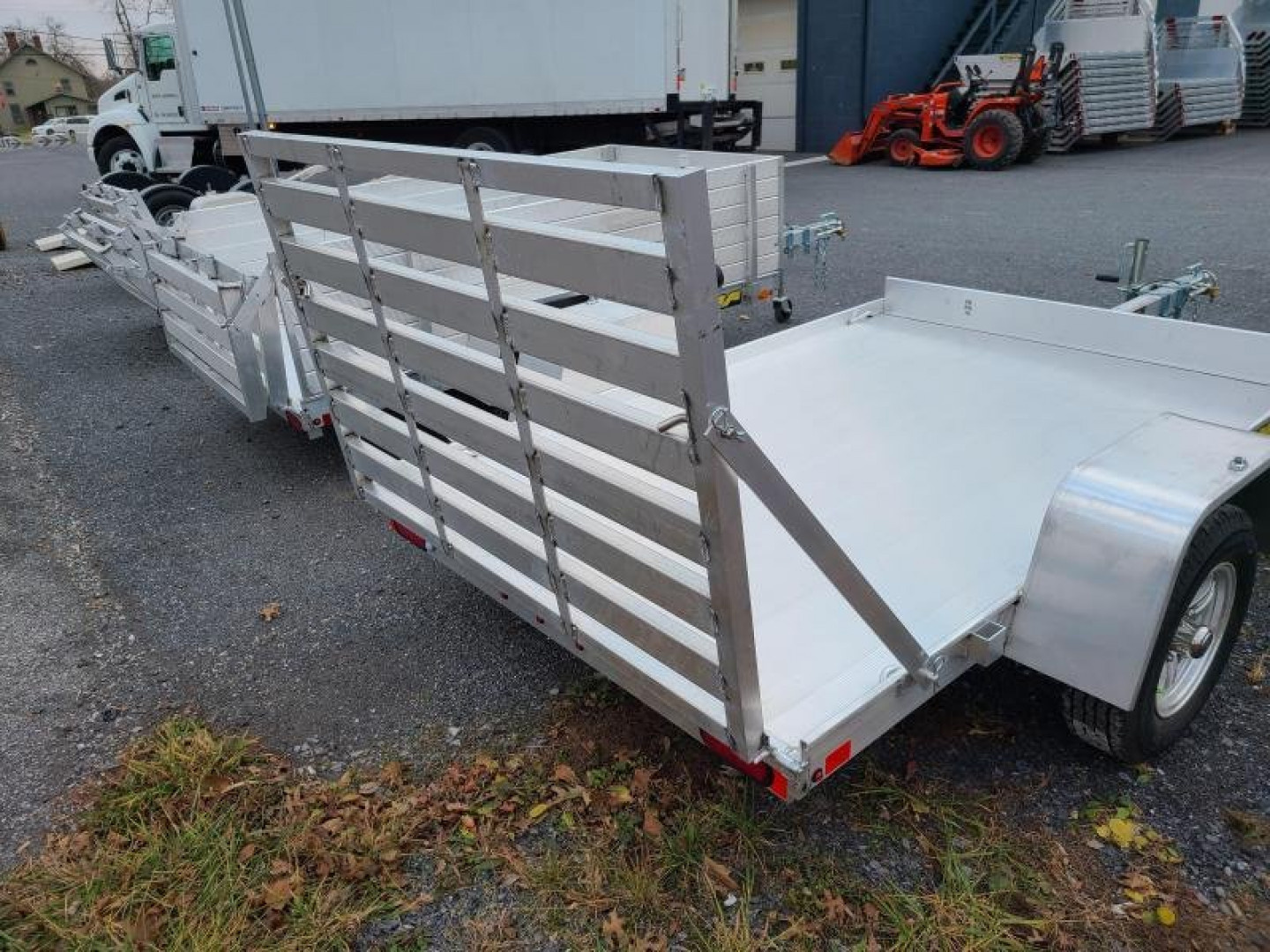 New 2027 Aluma 638S-TG One Piece Gate Utility Trailer ON SALE PLEASE CALL