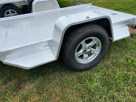 New 2027 Aluma TK1S-R-RTD Trike Hauler Motorcycle Trailer