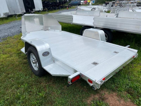 New 2027 Aluma TK1S-R-RTD Trike Hauler Motorcycle Trailer