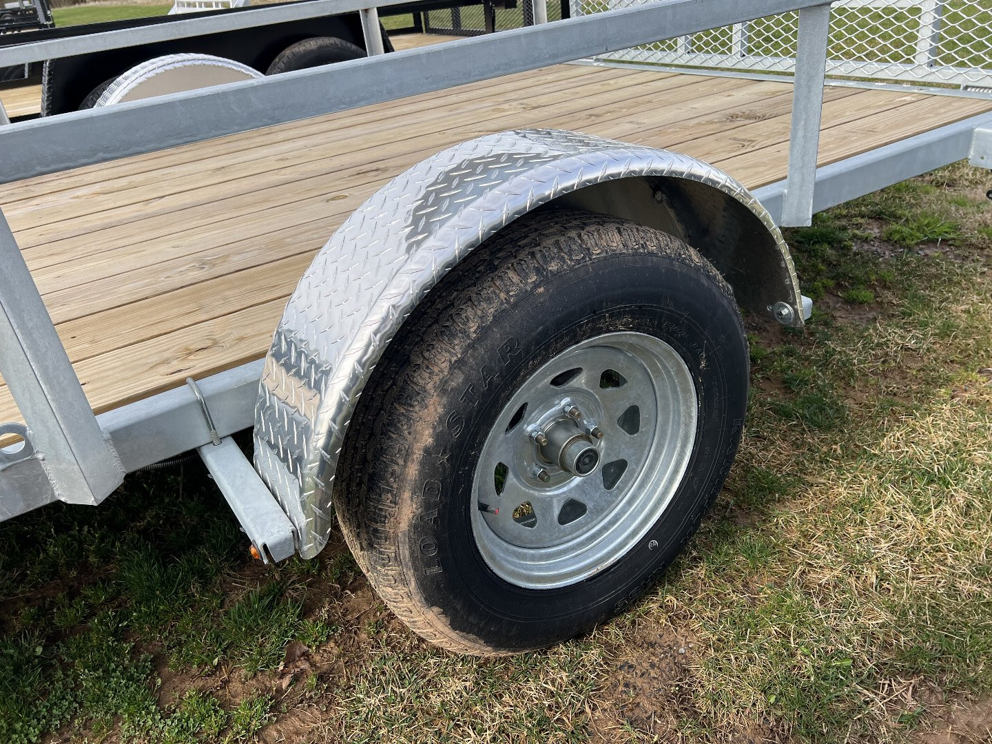 New 2024 LOAD RITE Load Rite UT6514 Galvanized Landscape Trailer Landscape Trailer