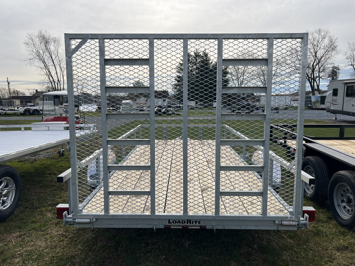 New 2024 LOAD RITE Load Rite UT6514 Galvanized Landscape Trailer Landscape Trailer