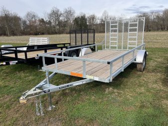 New 2024 LOAD RITE Load Rite UT6514 Galvanized Landscape Trailer Landscape Trailer